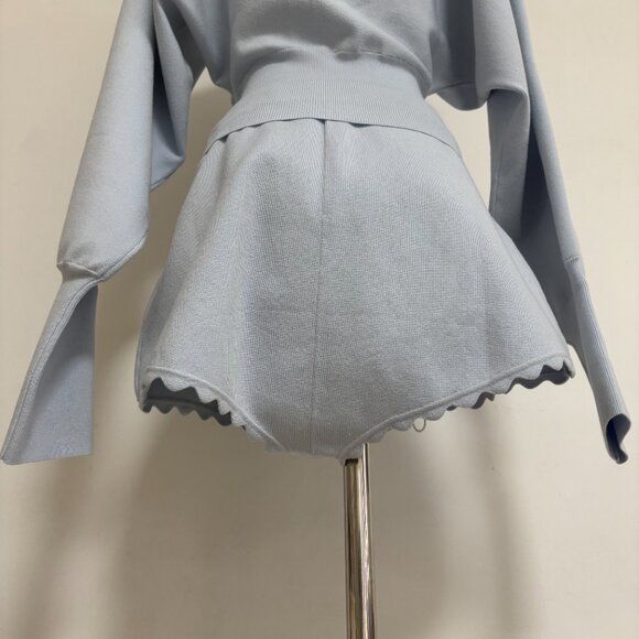 Helsa Women's Blue and Grey Cardigan - Picture 12 of 16